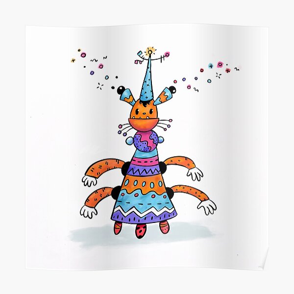 Cat cake Poster