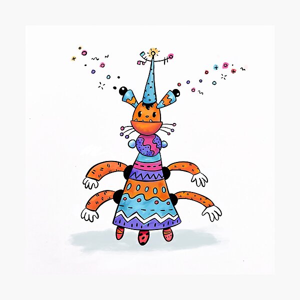 Cat cake Photographic Print