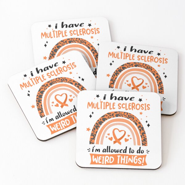 Item preview, Multiple Sclerosis Awareness - I have Multiple Sclerosis i am allowed to do Weird Things! designed and sold by KirstybShop.