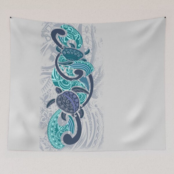 Item preview, Hawaiian Blue Turtle Shirt Band designed and sold by sunnthreads.