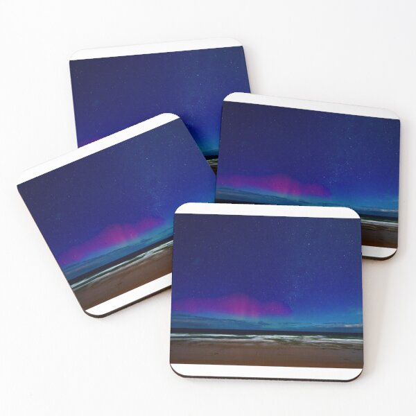 Item preview, Moonlit Aurora Australis-Thirteenth Beach Barwon Heads  designed and sold by salsbells69.