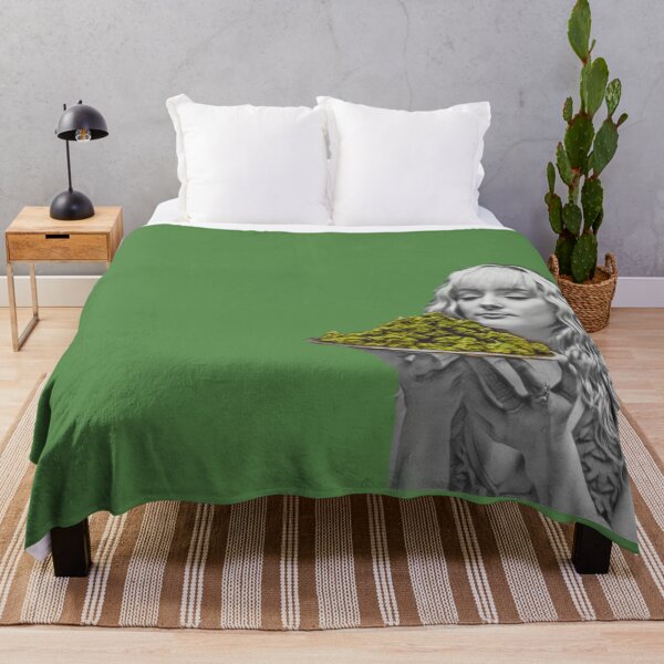 Item preview, Hot Stoner Girl With Pound of Weed Buds Design - For Stoners/Smoker Girls 420/Weed/Marijuana/Cannabis/Pot Lovers designed and sold by SteamParliament.
