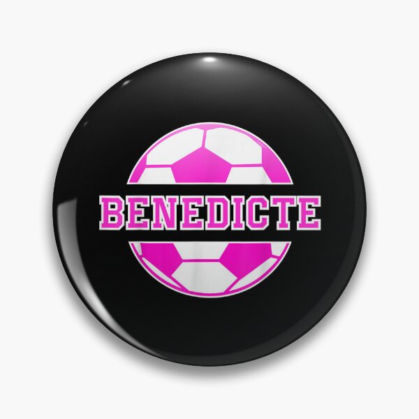 Item preview, Benedicte Name Girls Soccer Play Football Sports Fan Balls designed and sold by Torokjakab.