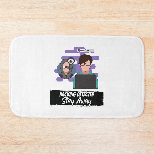 Item preview, Hacking Detected Stay Away  designed and sold by Quirky Dez.