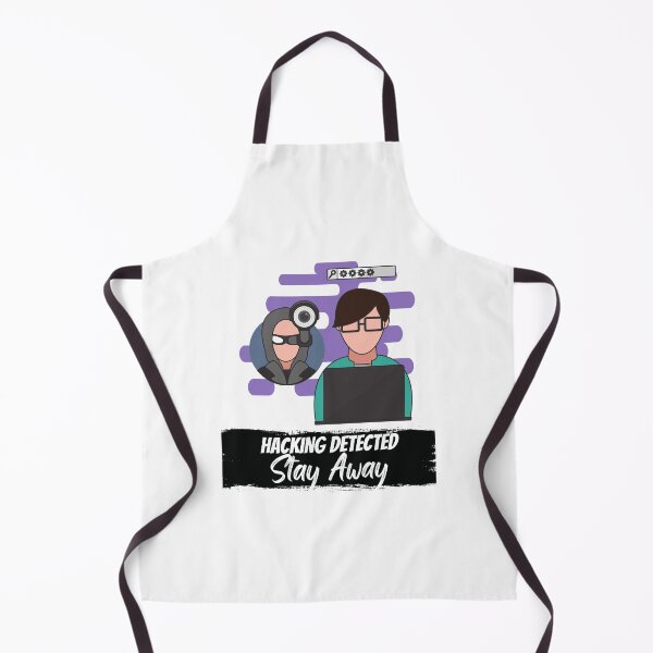 Item preview, Hacking Detected Stay Away  designed and sold by Quirky Dez.