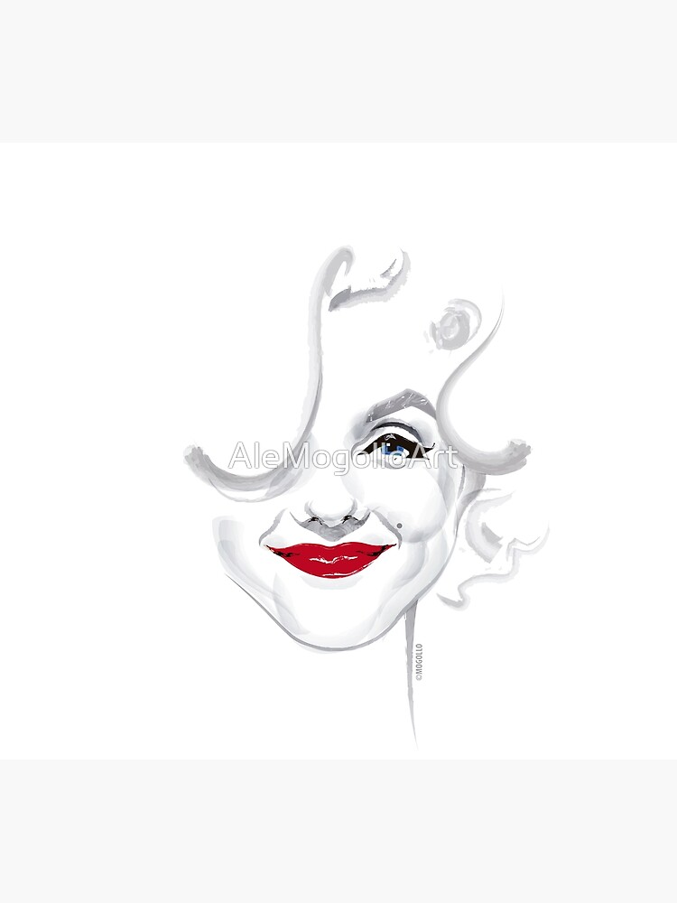 Miss M Poster By Alemogolloart Redbubble