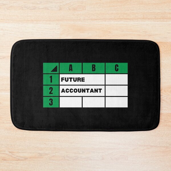 Item preview, future accountant spreadsheet designed and sold by TomorrowQuotes.
