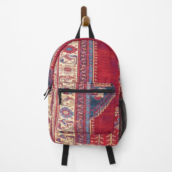 Item preview, Ladik Antique Turkish Carpet Print designed and sold by Vicky Brago-Mitchell®.