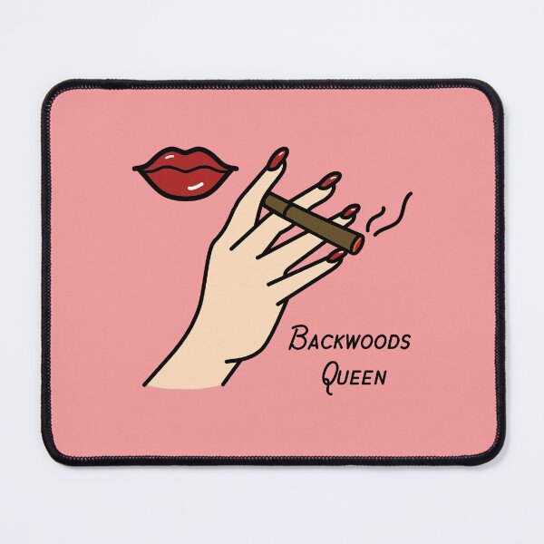 Item preview, Backwoods Queen Weed Blunt Woman With Red Nails and Lips Design - For Stoners/Smoker Girls 420/Weed/Marijuana/Cannabis/Pot Lovers designed and sold by SteamParliament.