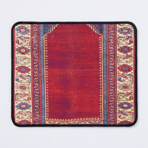 Item preview, Ladik Antique Turkish Carpet Print designed and sold by Vicky Brago-Mitchell®.