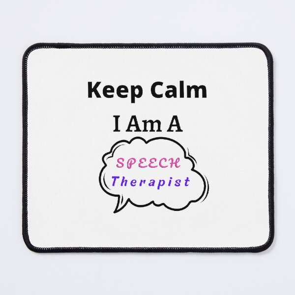Item preview, Keep Calm I Am A Speech Therapist - Funny and Cute T-Shirts Quotes designed and sold by Designspot2020.