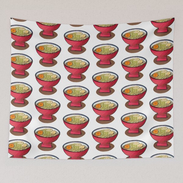 Item preview, RAMEN 4 ALMOST PATTERNS designed and sold by SpongyDesings.