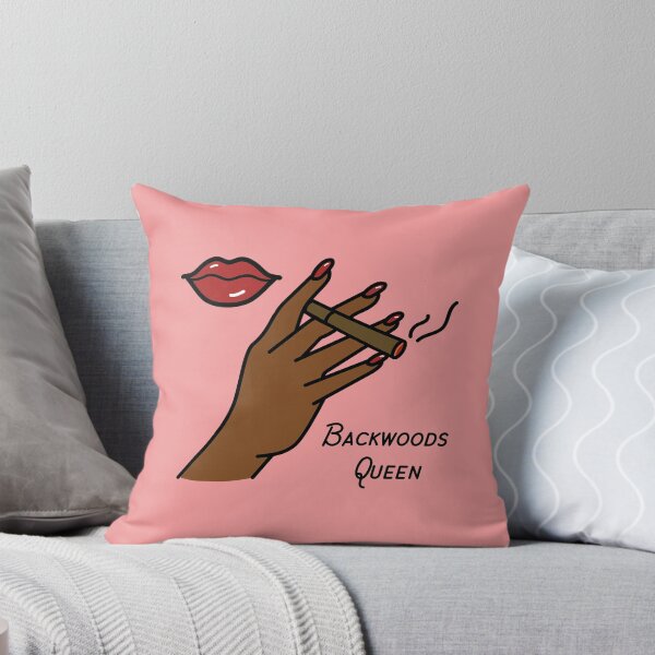 Item preview, Backwoods Queen Weed Blunt Black Woman With Red Nails and Lips Design - For Stoners/Smoker Girls 420/Weed/Marijuana/Cannabis/Pot Lovers designed and sold by SteamParliament.