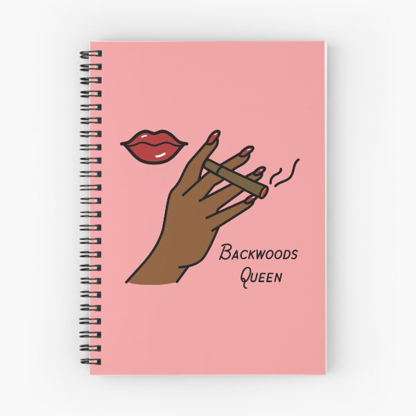 Item preview, Backwoods Queen Weed Blunt Black Woman With Red Nails and Lips Design - For Stoners/Smoker Girls 420/Weed/Marijuana/Cannabis/Pot Lovers designed and sold by SteamParliament.
