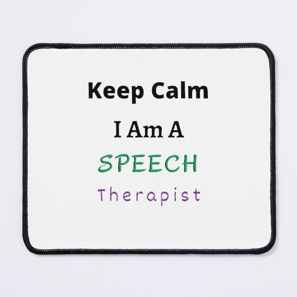 Item preview, Keep Calm I Am A Speech Therapist - Funny and Cute T-Shirts Quotes designed and sold by Designspot2020.