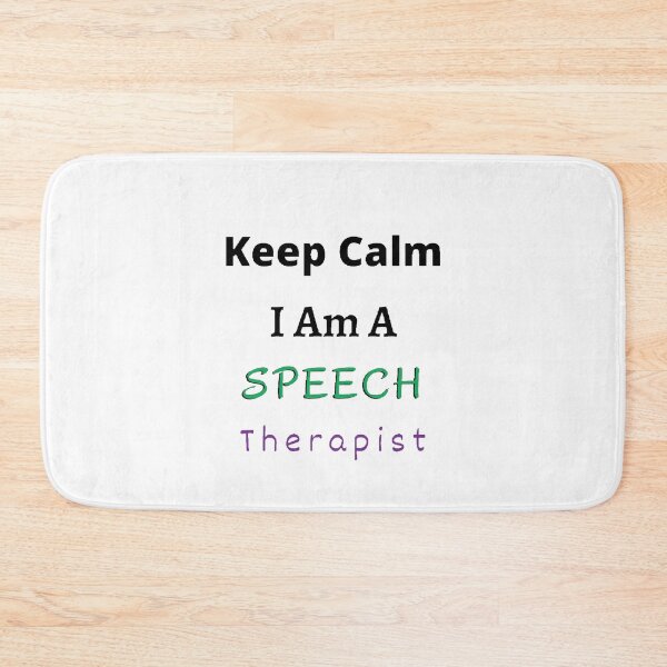 Item preview, Keep Calm I Am A Speech Therapist - Funny and Cute T-Shirts Quotes designed and sold by Designspot2020.