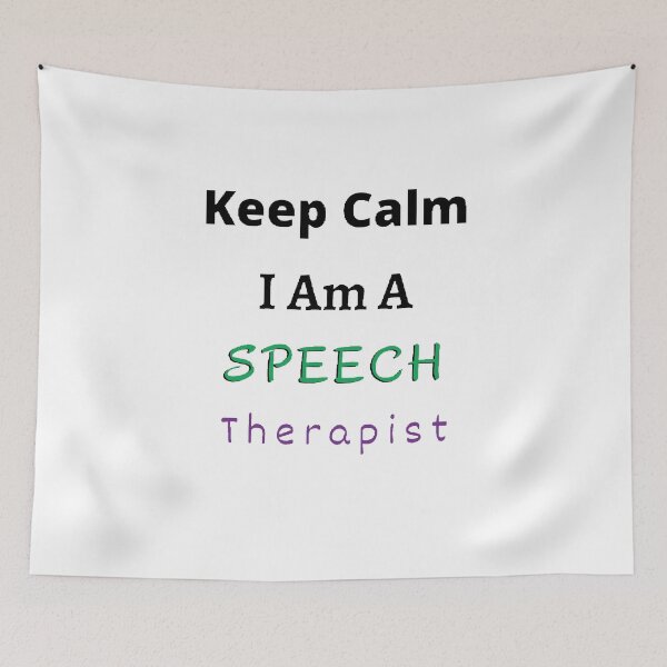 Item preview, Keep Calm I Am A Speech Therapist - Funny and Cute T-Shirts Quotes designed and sold by Designspot2020.
