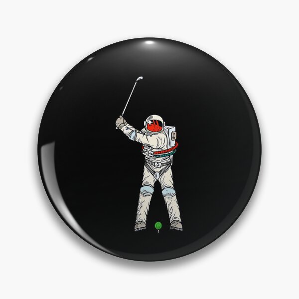 Item preview, funny golf player, astronaut  play golf, funny gift for golf player  designed and sold by LeaMijares.