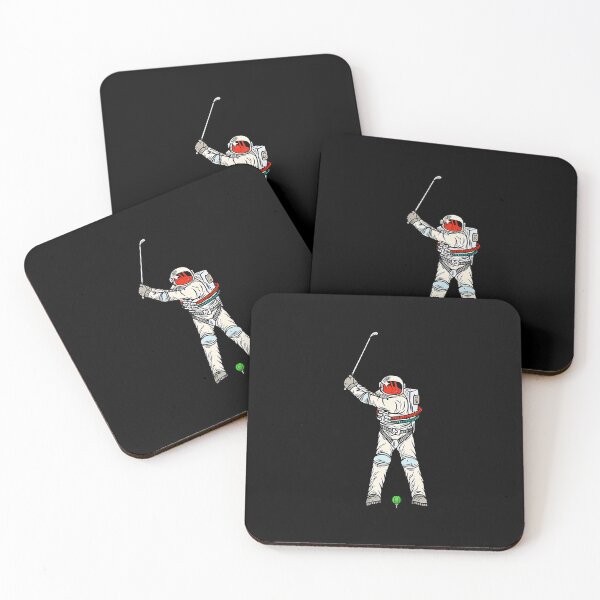 Item preview, funny golf player, astronaut  play golf, funny gift for golf player  designed and sold by LeaMijares.