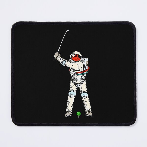 Item preview, funny golf player, astronaut  play golf, funny gift for golf player  designed and sold by LeaMijares.