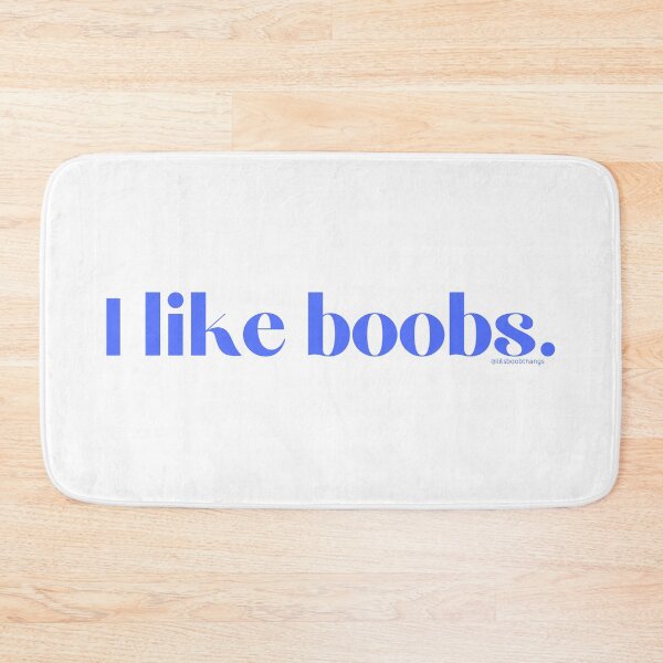 Item preview, I like boobs., blue purple | lilsboobthangs designed and sold by lilsboobthangs.