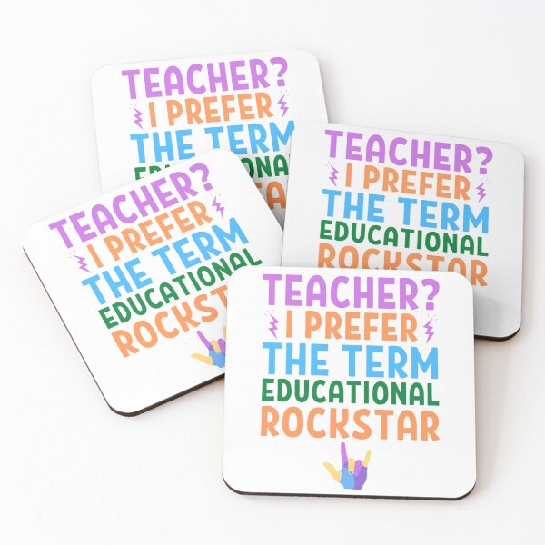 Item preview, Teacher I Prefer The Term Education Rockstar designed and sold by chetan786.