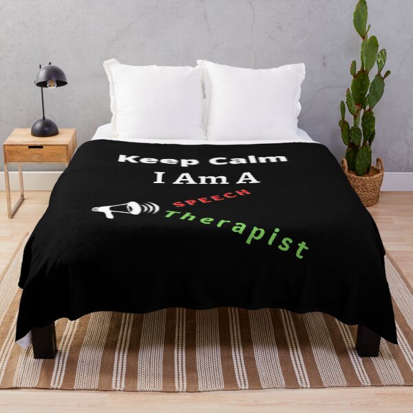 Item preview,  Keep Calm I Am A Speech Therapist - Funny and Cute T-Shirts Quotes designed and sold by Designspot2020.