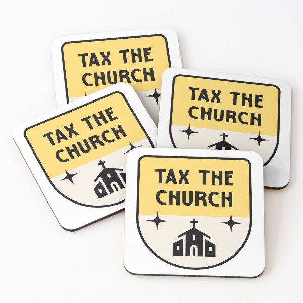 Item preview, Tax The Church - Anti Megachurch designed and sold by Picket Club.