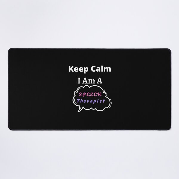 Item preview, Keep Calm I Am A Speech Therapist - Funny and Cute T-Shirts Quotes designed and sold by Designspot2020.