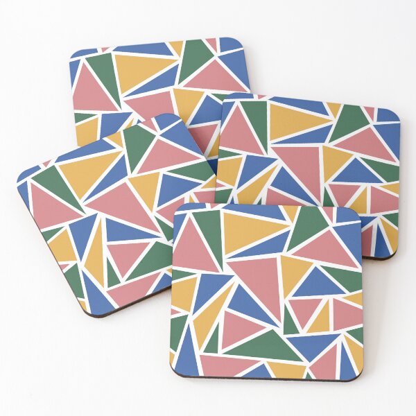 Item preview, Geometric Triangles Pattern designed and sold by sofibelen.