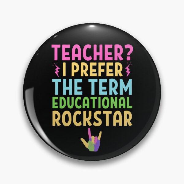 Item preview, Teacher I Prefer The Term Education Rockstar designed and sold by chetan786.