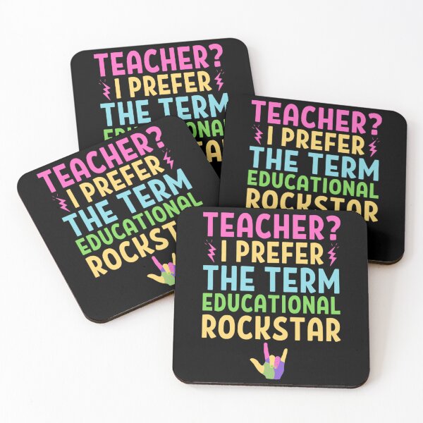 Item preview, Teacher I Prefer The Term Education Rockstar designed and sold by chetan786.