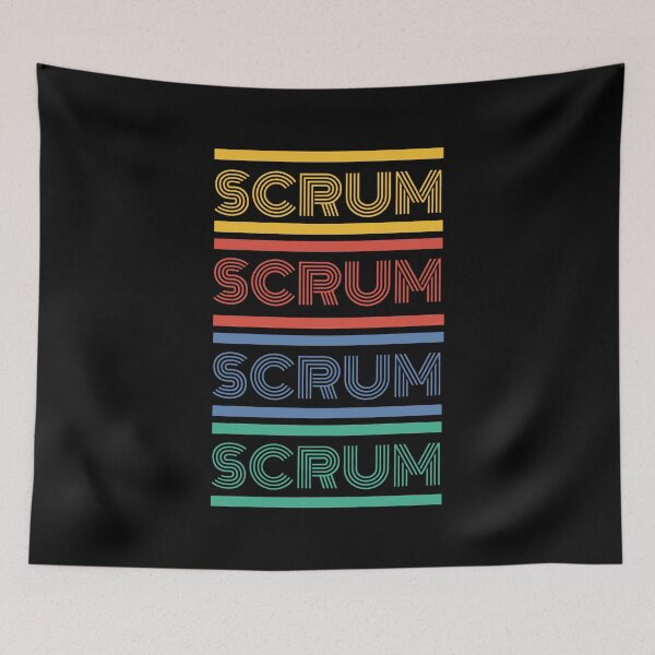 Item preview, Scrum Master designed and sold by 3hornCreations.