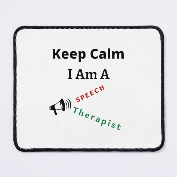 Item preview, Keep Calm I Am A Speech Therapist - Funny and Cute T-Shirts Quotes designed and sold by Designspot2020.