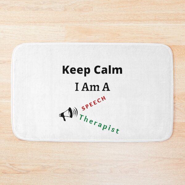 Item preview, Keep Calm I Am A Speech Therapist - Funny and Cute T-Shirts Quotes designed and sold by Designspot2020.