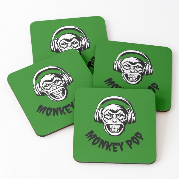 Item preview, Monkey Pop for Music Lovers Funny and Cute designed and sold by Quirky Dez.