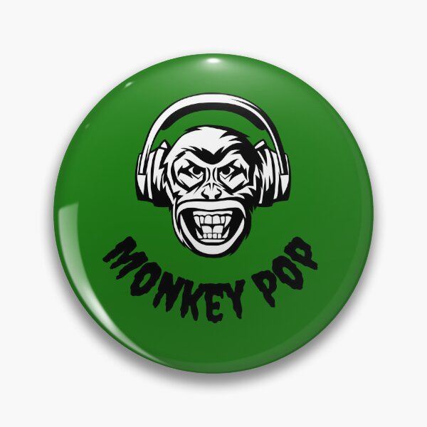 Item preview, Monkey Pop for Music Lovers Funny and Cute designed and sold by Quirky Dez.