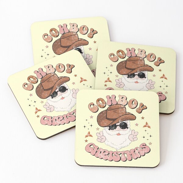 Item preview, Cowboy Santa Retro Colors designed and sold by handsoftime2020.