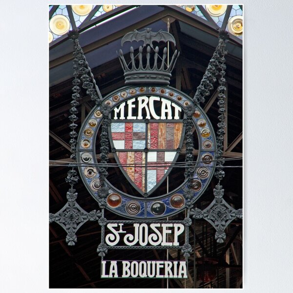 Vista previa del artículo con la obra «Mercat St. Josep», diseñado y vendido por phil decocco.