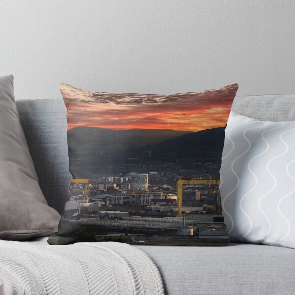 Item preview, Belfast City Sunset designed and sold by MarcoBell.