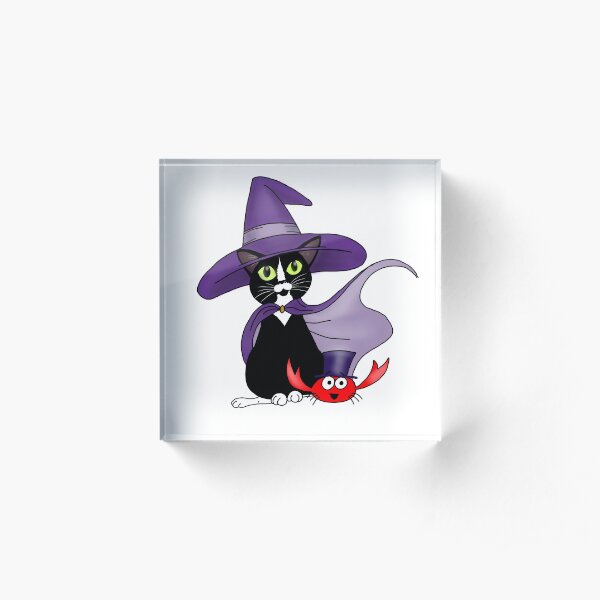 Super Magical Space Wizard Acrylic Block