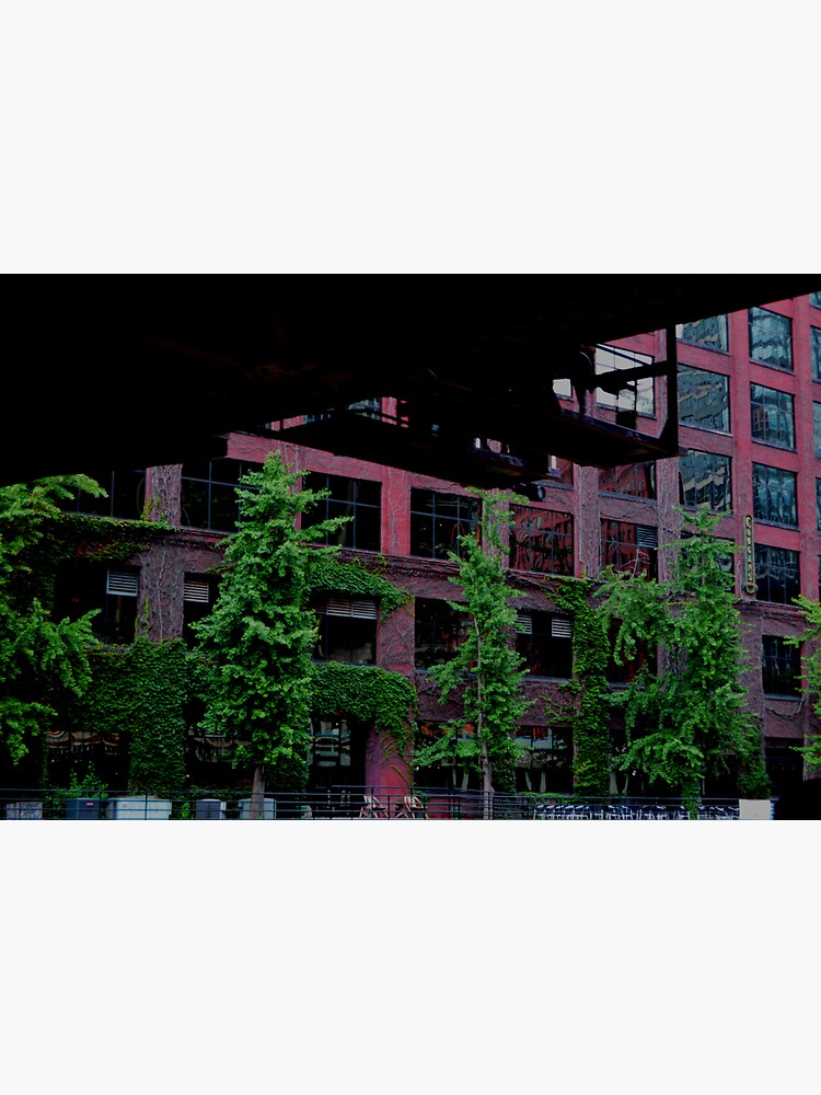 "Vines on industrial Chicago Brickworks" Sticker for Sale by JaySandals