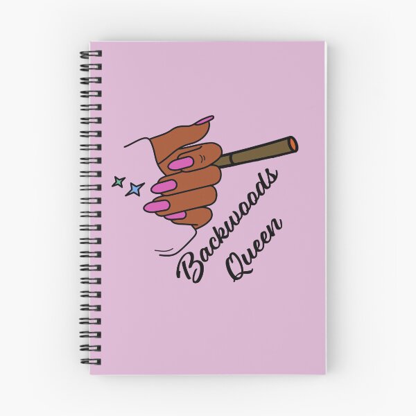Item preview, Backwoods Queen Weed Blunt Black Woman With Hot Pink Nails Design - For Stoners/Smoker Girls 420/Weed/Marijuana/Cannabis/Pot Lovers designed and sold by SteamParliament.