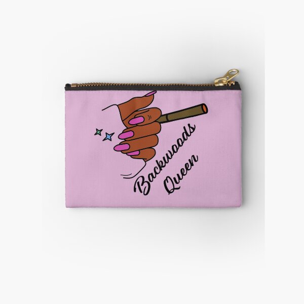 Item preview, Backwoods Queen Weed Blunt Black Woman With Hot Pink Nails Design - For Stoners/Smoker Girls 420/Weed/Marijuana/Cannabis/Pot Lovers designed and sold by SteamParliament.