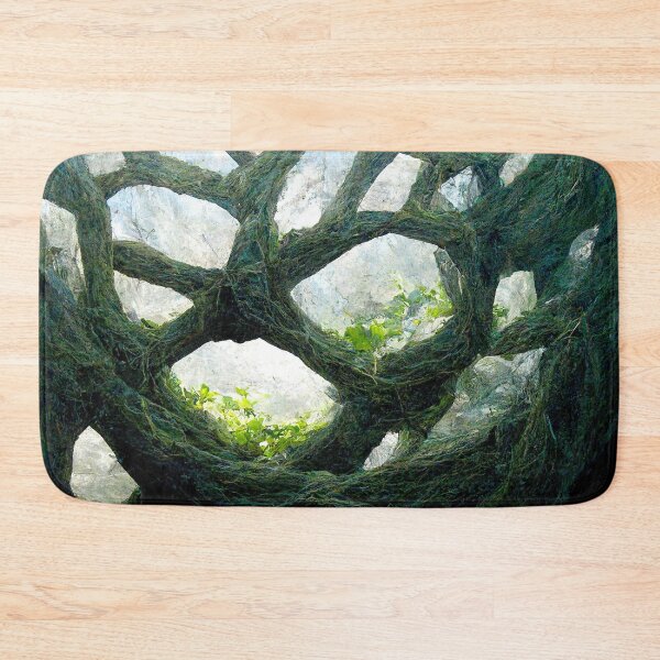 Item preview, Under the Web of Branches Abstract AI Generated Art designed and sold by MeAI-Art.