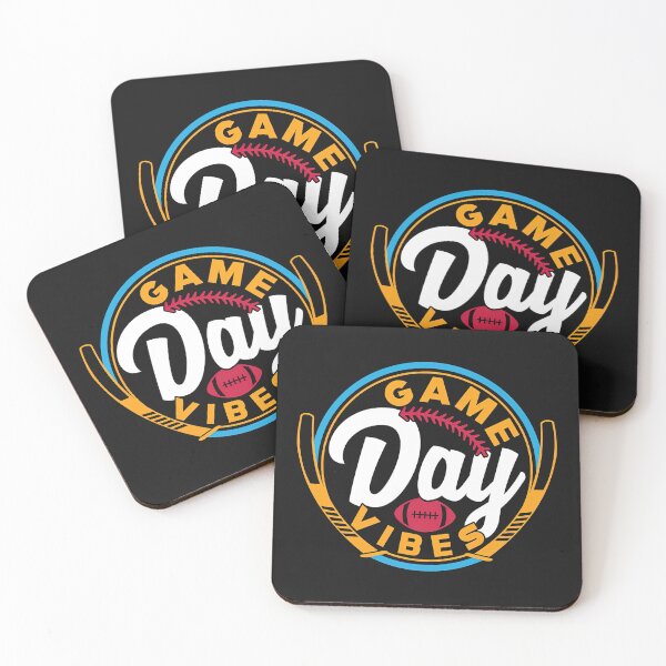Item preview, Game Day Vibes, Football Volleyball Baseball designed and sold by graphic-genie.