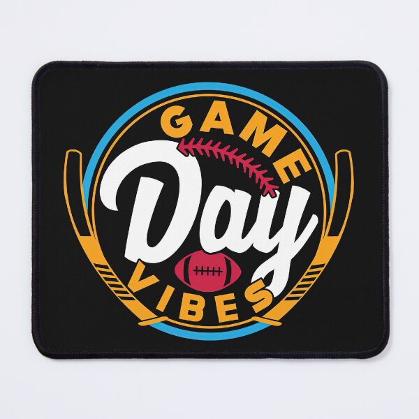 Item preview, Game Day Vibes, Football Volleyball Baseball designed and sold by graphic-genie.