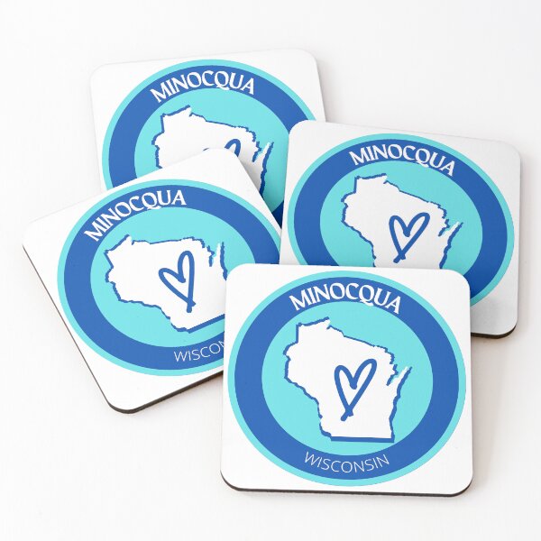 Item preview, MINOCQUA WISCONSIN - BLUE LOVE designed and sold by jrno11.