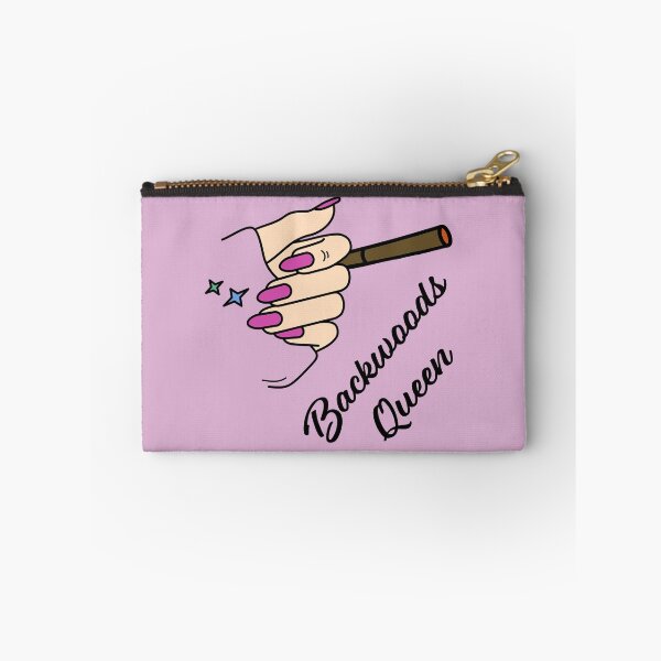 Item preview, Backwoods Queen Weed Blunt Woman With Hot Pink Nails Design - For Stoners/Smoker Girls 420/Weed/Marijuana/Cannabis/Pot Lovers designed and sold by SteamParliament.