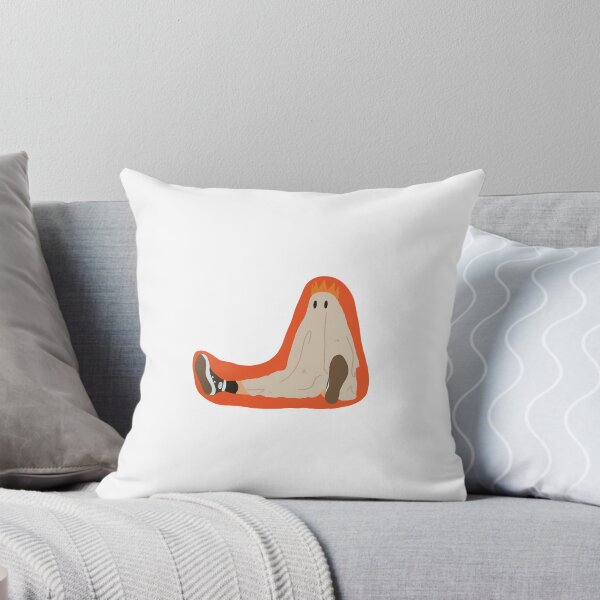Item preview, Orange Sheet Ghost with a Crown designed and sold by athenasartistry.